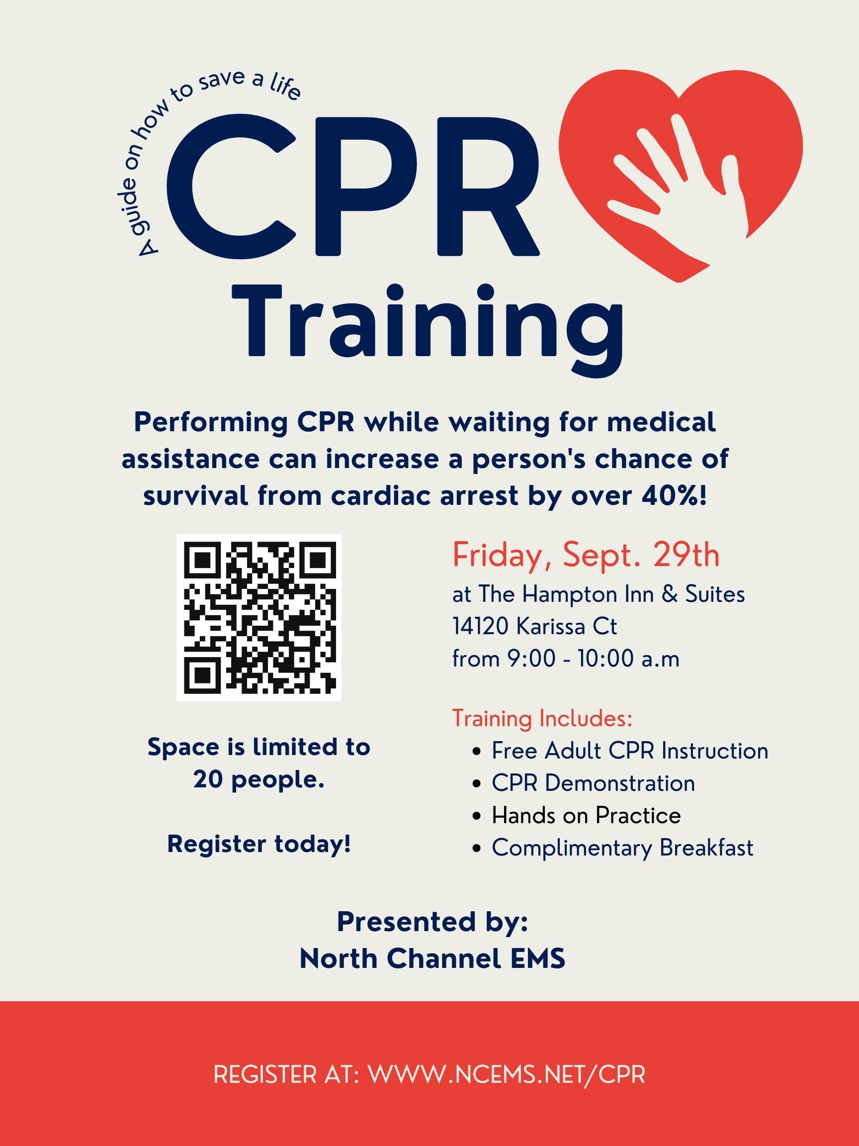 Read more about the article 🚑 Learn to Save Lives: Free CPR Training Event! 🚑