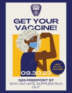 Read more about the article 🩺 Free Flu Vaccine Drive-Thru Event – September 30th, 2023! 🚗